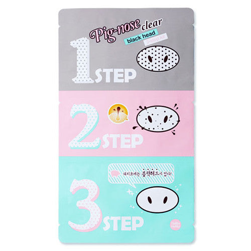 Holika Holika Pig Nose Clear Black Head 3-step Kit (5pcs)