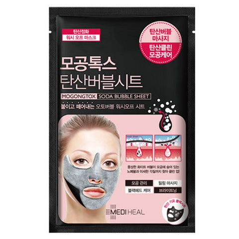 Mediheal Pore Tox Soda Bubble Sheet Mask (1ea)