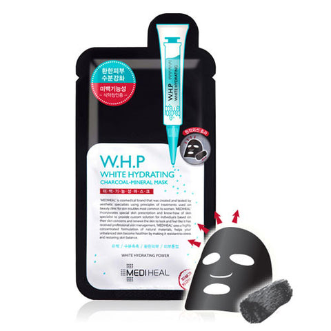 Mediheal W.H.P White Hydrating Charcoal Mineral Mask (5EA)