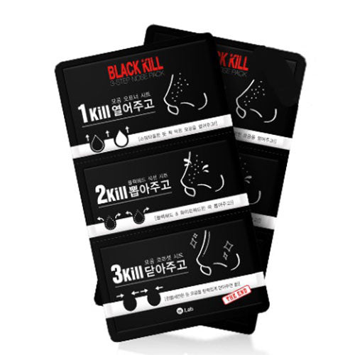 W.Lab Black kill 3-step nose pack